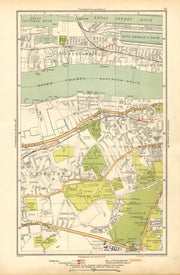 LONDON. Charlton, Greenwich, Silvertown, Woolwich Dockyard 1928 old map