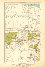 LONDON. Belvedere, Erith, Lessness Heath, Northumberland Heath 1928 old map