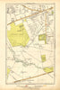 LONDON. Hounslow, Hounslow Heath, Whitton Park, New Hanworth 1928 old map