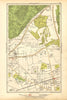 NORBITON. Coombe, Kingston Hill, Kingston Vale, New Malden, Malden 1928 map