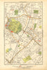 SYDENHAM. Anerley, Elmers End, Penge, Crystal Palace, Upper Norwood 1928 map