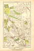 BROMLEY. Downham, Grove Park, Plaistow, Shortlands, Ravensbourne 1928 old map