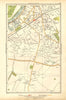 SURBITON. Hook, Long Ditton, Tolworth, Southborough, Surbiton 1928 old map