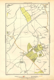 NEW MALDEN. Surbiton, Worcester Park, West Ewell, Tolworth,Berrylands 1928 map