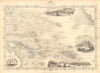 POLYNESIA/PACIFIC ISLANDS. inc Sandwich/Hawaiian islands.TALLIS/RAPKIN 1851 map