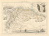 VENEZUELA, NEW GRANADA, EQUADOR & THE GUYANAS'. Ecuador.TALLIS/RAPKIN 1851 map