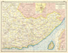 EASTERN CAPE. Inset Kimberley Diamond fields. Mauritius. South Africa 1920 map