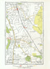 EAST BARNET. Friern Barnet;Whetstone Finchley Cockfosters Totteridge 1933 map