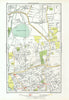 LONDON. Chapel End Higham Hill Walthamstow Black Horse Road 1933 old map