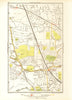 NORTH WEMBLEY. Preston Road Sudbury Northwick Park Kenton 1933 old vintage map