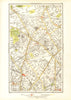 HOLLOWAY. Crouch End Tufnell Park Highgate Kentish Town Dartmouth Park 1933 map