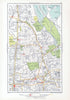 STOKE NEWINGTON. Dalston Clapton Stamford Hill Upper Clapton 1933 old map