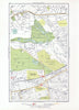 LONDON. Aldersbrook Manor Park Stoke Newington Beehive Newbury Park 1933 map