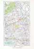 EAST END. Bow Bromley Limehouse Old Ford Poplar Victoria Park Stepney 1933 map