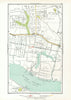 LONDON. Dagenham Hornchurch Thamesmead Dagenham Dock 1933 old vintage map