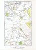 HESTON. Hounslow Lampton Norwood Green Southall North Hyde Sutton 1933 old map