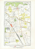 LONDON. Blackheath Hither Green Lee Catford Kidbrooke 1933 old vintage map