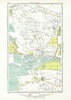 HAMPTON. Hampton Hill Marling Park West Molesey Hanworth Hurst Park 1933 map