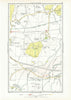 LANGLEY. Iver Colnbrook Richings Park Horton Poyle Shreding/Love Green 1933 map