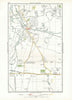 YIEWSLEY WEST DRAYTON. Hayes Heathrow Harmondsworth Sipson Cowley 1933 old map