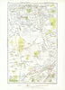 COULSDON WALLINGTON. Carshalton Woodmansterne Woodcote S. Beddington 1933 map