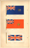 BRITISH MARITIME FLAGS. Consuls Custom House Union Jack Merchant. HOUNSELL 1873