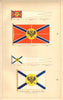 RUSSIAN IMPERIAL FLAGS. Grand Dukes pennant/standards. Gen Adm. Constantine 1873