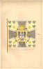 GERMANY IMPERIAL FLAG. Emperor's standard. Standarte Kaiser Deutschland 1873