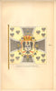 GERMANY IMPERIAL FLAG.HIH Crown Prince. S K Hoheist Kronprinzen Deutschland 1873