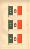 ITALIAN ROYAL NAVAL FLAGS. Full, Vice- & Rear-Admiral. Italy. HOUNSELL 1873