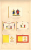 VATICAN PAPAL STATES FLAGS BANDIERA. Sovereign Church War Mercantile Rescue 1873