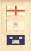 BRITISH ISLES CITY FLAGS. Cities of London, Edinburgh & Dublin. HOUNSELL 1873