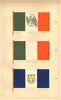 MEXICO/GUATEMALA MARITIME FLAGS. Mexican Ensign & Merchant. HOUNSELL 1873