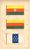 SOUTH AMERICAN MARITIME FLAGS. Bolivia Ecuador Ensign Merchant. HOUNSELL 1873