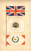 BURMESE & PERSIAN FLAGS. British Burmah & Gov-Gen of India. Iran. HOUNSELL 1873