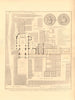 Plan of ST BARTHOLOMEW THE GREAT, West Smithfield. Cloth Fair. London 1834