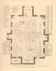 ST PAUL'S SHADWELL. Plan of the old church, taken down 1817. WILKINSON 1834 map