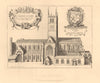 SOUTHWARK CATHEDRAL & church of St Saviour & St Mary Overie. After HOLLAR 1834