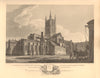 SOUTHWARK CATHEDRAL St Saviour's Church Consistory Court St John's chapel 1834
