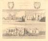 CLERKENWELL PRIORY. The Monastery of St. John of Jerusalem. After HOLLAR 1834