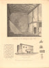 BERMONDSEY ABBEY. Hall interior/exterior. Site of Bermondsey Market/Square 1834