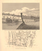 BERMONDSEY/ST SAVIOURS DOCK PLAN. View of Wolseley Street. Shad Thames 1834 map