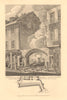 ALDGATE. Holy Trinity Priory gateway, Creechurch Lane/Bury Street 1834 old map