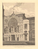 GUILDHALL, City of London. Collegiate Chapel of St Magdalen & All Saints 1834
