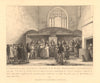 GUILDHALL, City of London. Chapel of St Magdalen & All Saints. Interior 1834