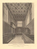 CHAPEL ROYAL, ST JAMES'S PALACE. Interior. Formerly a female leper house 1834