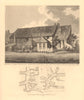 JOHN BUNYAN'S MEETING HOUSE, Bankside. Zoar Street, Park Street 1834 old map