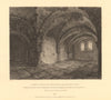 TOOLEY STREET, SOUTHWARK. Oratory of Inn of Priors of Lewes, Sussex 1834 print