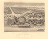 PALACE OF WHITEHALL c.1685. Westminster, Green Park & St. James's, London 1834