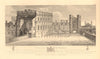 PALACE OF WHITEHALL in Charles I's reign. Banqueting House. After HOLLAR 1834